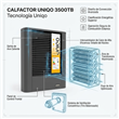 Calefactor Coppens CUN35BM Uniqo 3500 Kcal Multigas Tiro Balanceado